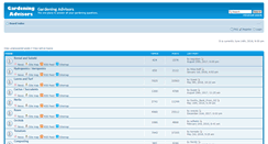 Desktop Screenshot of gardeningadvisors.com